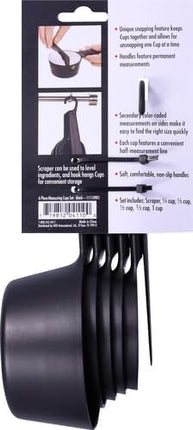 OXO Good Grips 6- Piece Plastic Measuring Cups