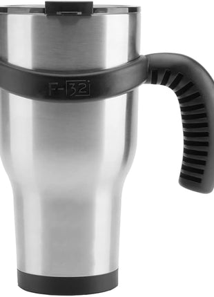 F-32 40oz Handle - 8 COLORS - Compatible with 40 Oz RTIC, Simple Modern, PURE, Fireki - DOES NOT fit Ozark Trail (40 OZ, MIDNIGHT BLACK)