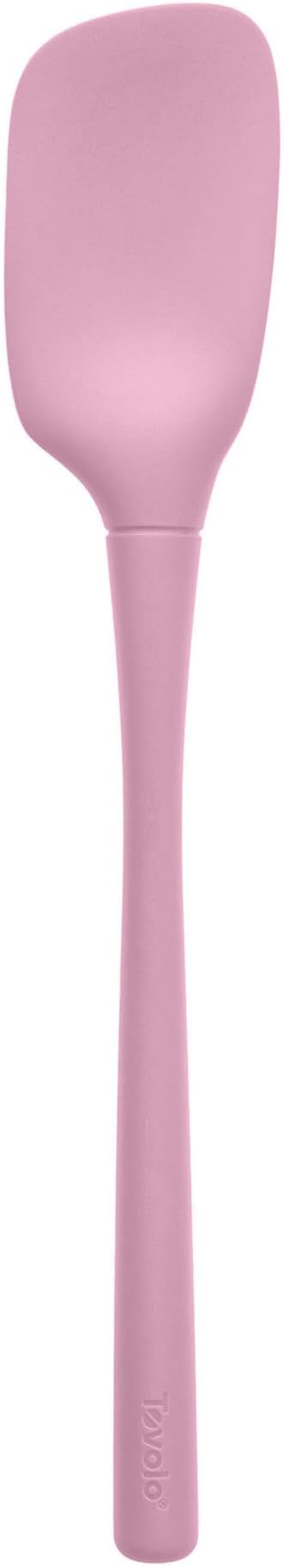 Tovolo Flex-Core All Silicone Spoonula, Tapered Edge, Ergonomic Handle, Heat Resistant