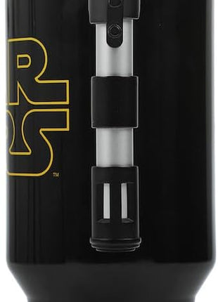 Bioworld Star Wars 40 Oz Stainless Steel Tumbler With Sculpted Lightsaber Handle