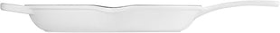 Le Creuset Enameled Cast Iron Signature Iron Handle Skillet, 11.75", White