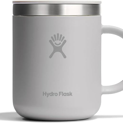 Hydro Flask Coffee Mug – Insulated Stainless Steel, Non Spill, Leak Proof Travel Mug 12 Oz Birch Gray