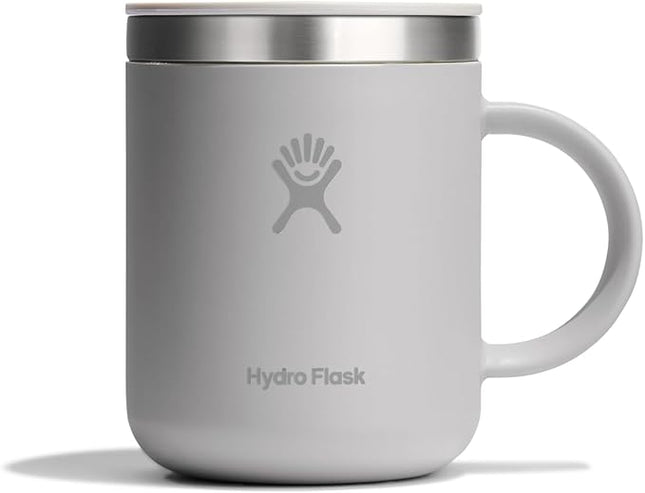 Hydro Flask Coffee Mug – Insulated Stainless Steel, Non Spill, Leak Proof Travel Mug 12 Oz Birch Gray