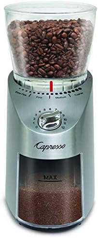 Capresso Infinity Plus Stainless Steel Conical Burr Grinder