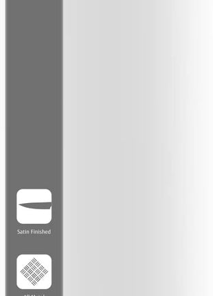 hecef Silver Kitchen knife set of 5, Satin Finish Blade with Hollow Handle, includes 8" Chef, 8" Bread, 8" Santoku, 5" Utility and 3.5" paring knife