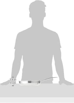 Cuisinart MCP22-24N MultiClad Pro Triple Ply 10-Inch, Open Skillet