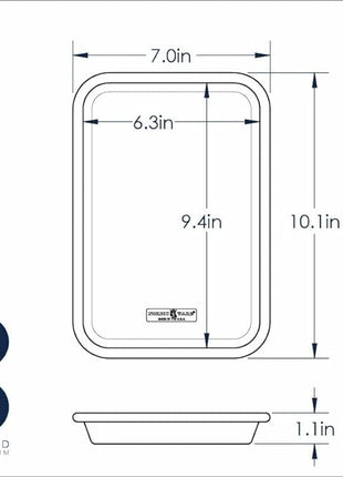 Nordic Ware Naturals Half Sheet Set - USA Made Aluminum Commercial Quality Sheet Pan for Baking or Roasting, Encapsulated Galvanized Steel Rim Prevents Warping, 2pk Half + 1/8 Sheet