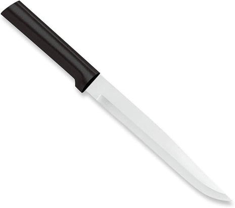 Rada Cutlery Slicer Knife, Black Handle, Pack of 6