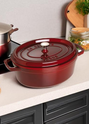 Staub Cocotte Oval 29cm Grenadine red