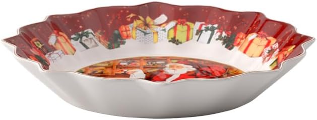 Villeroy & Boch 14-8332-3635 Pastry Plate, Porcelain, Red