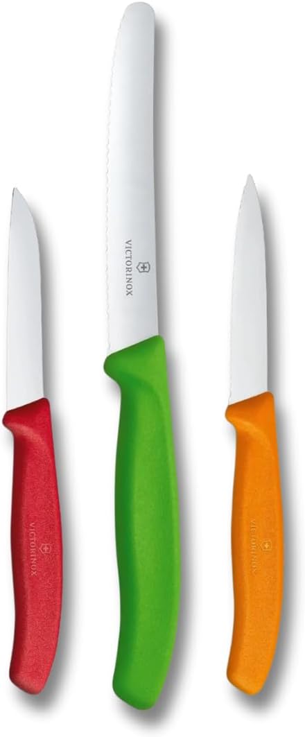 Victorinox Swiss Classic Multicolored 3-Piece Paring Knife Set