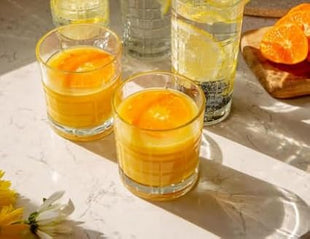 LAV Old Fashioned Whiskey Glass Set with Linear Nuances | Set of 4 x 11 oz | Brit Glasses, Bourbon, Scotch, Cocktails, Liquor | Crystal Whiskey, Bistro, Short Drink, Rock Glass, Bar | Dishwasher Safe