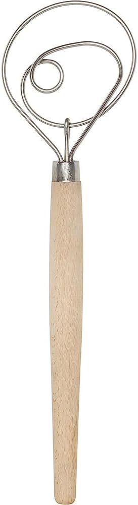 Mrs. Anderson’s Baking Dough Whisk, 18/8 Stainless Steel Blade, 12-inch