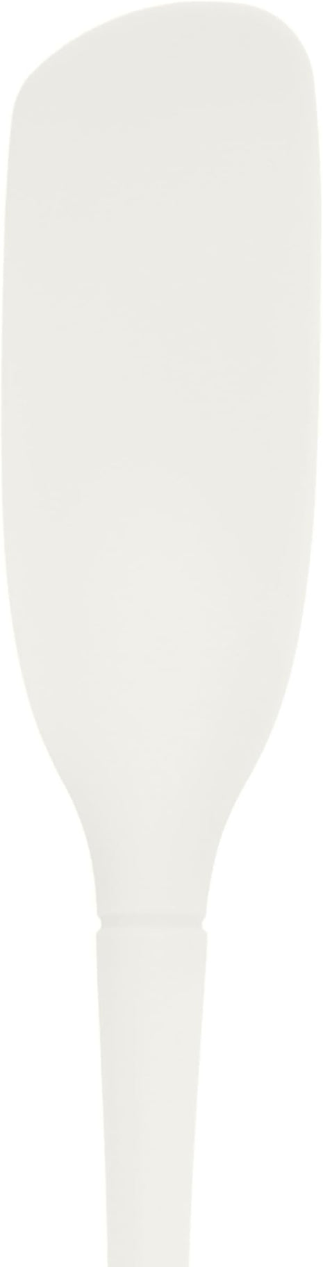 Tovolo Flex-Core Flexible Edge Blender Extra-Long Handle Angled Head Reaches Below Blades, Silicone Spatula for Smoothies & Blended Cocktails, 1 EA, White