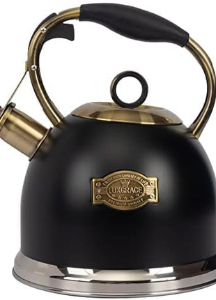 Tea Kettle -3.0 Quart Tea Kettles Stovetop Whistling Teapot Stainless Steel Tea Pots for Stove Top Whistle Tea Pot