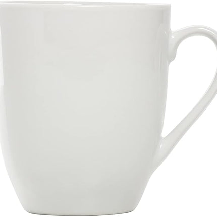 10 Strawberry Street Simply Coupe 16 Piece Dinnerware Set, White - SM-1600-CP-SW