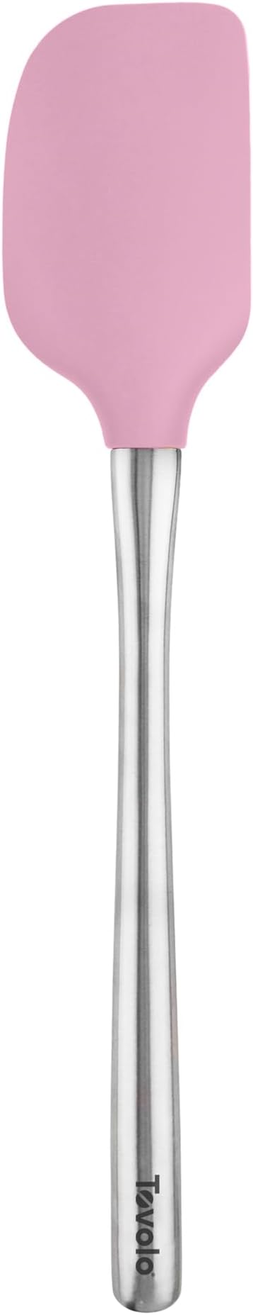 Tovolo Flex-Core Stainless Steel Handled Spatula, Heat-Resistant & BPA-Free Silicone Turner Head, Safe for Cast Iron & Non-Stick Cookware, Dishwasher-Safe: Home & Kitchen