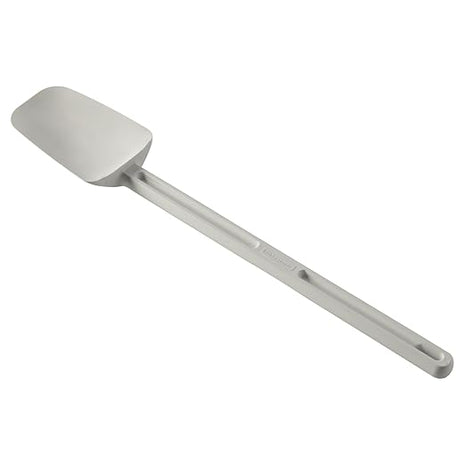 Rubbermaid Commercial Products Cold Temperature Spoon Spatula, Dishwasher Safe, 16.5 Inch, White, Clean-Rest Design, for Resturant/Home Cooking/Baking