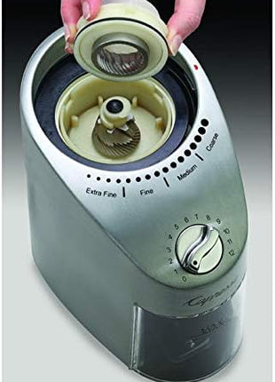 Capresso Infinity Plus Stainless Steel Conical Burr Grinder
