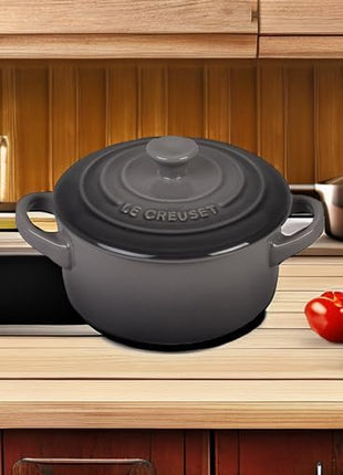 Le Creuset Stoneware Mini Round Cocotte, 8 oz., Oyster
