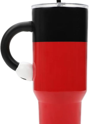 Disney Mickey Mouse 40 Oz Stainless Steel Tumbler With Sculpted Arm Handle