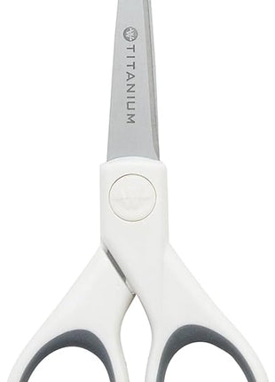 Westcott 5" Micro-Tip Fabric Scissors with Titanium-Bonded Blades - Ideal for Crafting, Sewing, and More