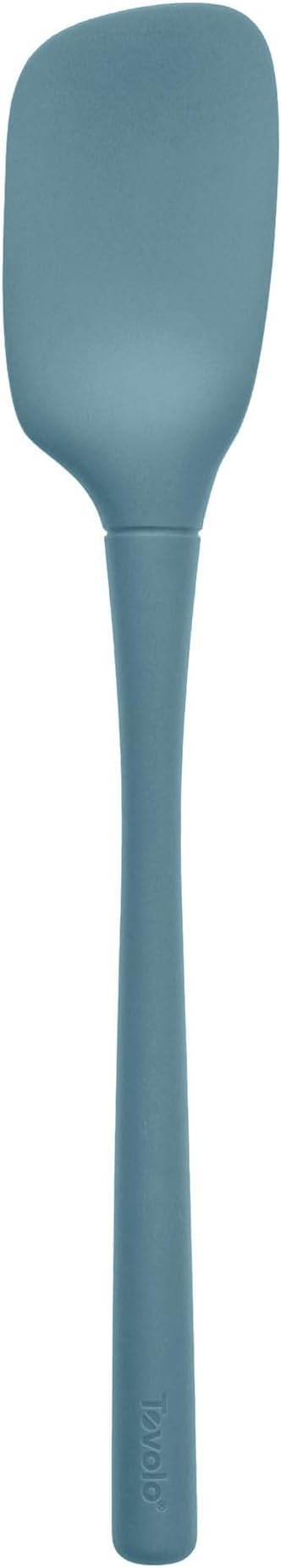Tovolo Flex-Core All Silicone Spoonula, Tapered Edge, Ergonomic Handle, Heat Resistant