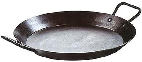 Lodge Pre-Seasoned Carbon Steel Skillet - Use in the Oven, on the Stove, on the Grill, or Over a Campfire - 15 Inch
