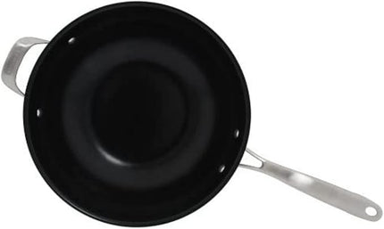 Cuisinart GG26-30H GreenGourmet Hard-Anodized Nonstick Stir-Fry Wok with Glass Cover 12-Inch