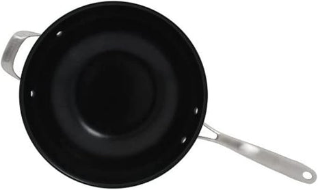 Cuisinart GG26-30H GreenGourmet Hard-Anodized Nonstick Stir-Fry Wok with Glass Cover 12-Inch