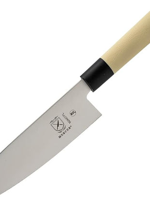 Mercer Culinary Asian Collection Santoku Knife with NSF Handle, 7-Inch