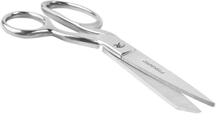 Fiskars Forged Scissors - 8" Stainless Steel - Paper and Fabric Scissors for Office, Arts, and Crafts - Silver