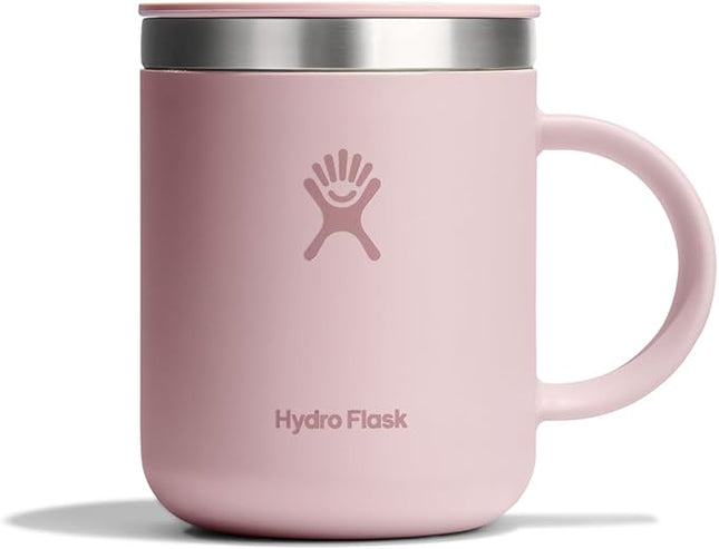 Hydro Flask Coffee Mug – Insulated Stainless Steel, Non Spill, Leak Proof Travel Mug 12 Oz Trillium Pink