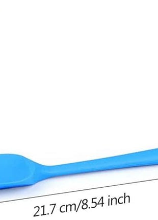 Food Grade Silicone Spatula Set Heat Resistant Small Rubber Spatulas,4 piece Silicone Spoonula Spatula Non-stick Baking Curved Spatulas Multicolor(21.7cm/8.56inch)