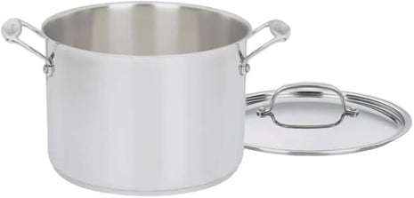 Cuisinart 766-24 Chef's Classic 8-Quart Stockpot with Cover, Stainless Steel