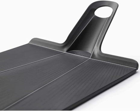 Joseph Joseph Chop2Pot Plus Folding Cutting Board Easy-Grip Handle (Regular) - Black