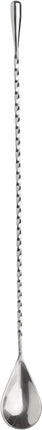 HIC Kitchen Bar Cocktail Mixing Spoon, 18/8 Stainless Steel, 12-Inches