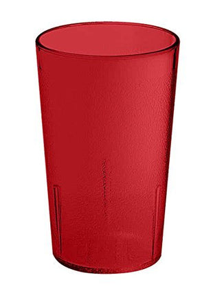G.E.T. 6605-1-R-EC Heavy-Duty Plastic Restaurant Tumblers, 5 Ounce, Red (Set of 4)