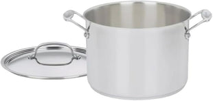 Cuisinart 766-24 Chef's Classic 8-Quart Stockpot with Cover, Stainless Steel