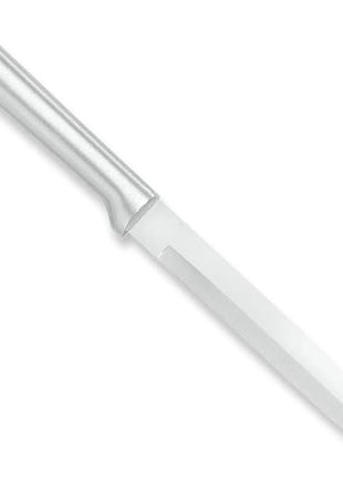 Rada Cutlery 6-Piece Utility/Steak Knife Gift Set (S06), Stainless Steel Hollow Ground Blades, Made in USA, Black Handles