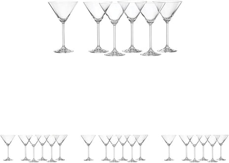 Lenox 845275 Tuscany Classics Martini Glass Set, 6 Count, 6 Fl Oz (Pack of 4)