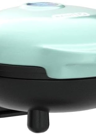 DASH Mini Maker Waffle Maker + Griddle, 2-Pack Griddle + Waffle Iron - Aqua