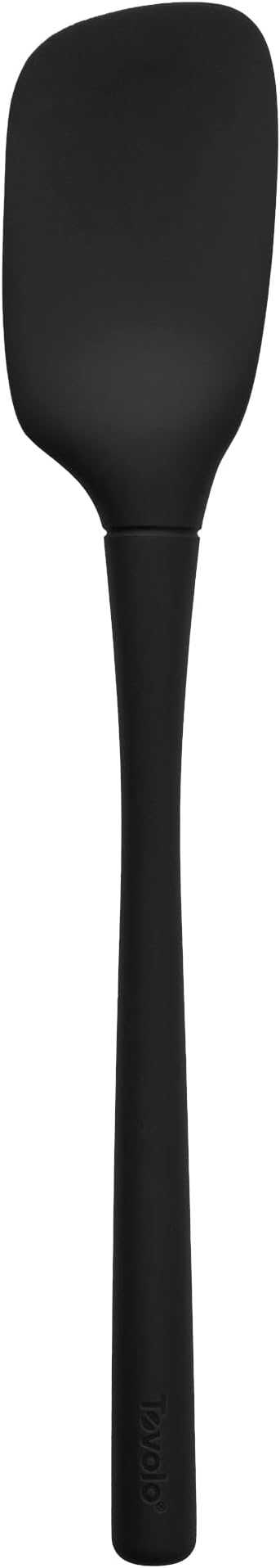 Tovolo Flex-Core All Silicone Spoonula, Tapered Edge, Ergonomic Handle, Heat Resistant
