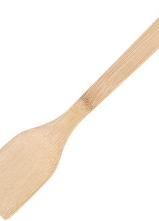 HipGirl Wooden/Bamboo Kitchen Utensils Set & Kitchen Gadgets, Kitchen Essentials Cooking Utensils, Spatulas, Spoons and Crepe Spreader (3pc Set-Spoon, Flat and Pointed Spatula)