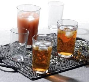 Duralex Made In France Unie Glass Tumbler (Set of 6) 9.87 oz, Clear