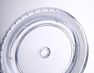 Cupture Classic 12 Insulated Double Wall Tumbler Cup with Lid, Reusable Straw & Hello Name Tags - 16 oz, Bulk Pack (Clear)