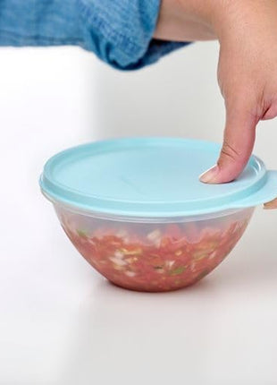 Tupperware Heritage Wonderlier 10 Piece Food Storage Bowl Set in Vintage Colors- Dishwasher Safe & BPA Free - (5 Containers + 5 Lids)