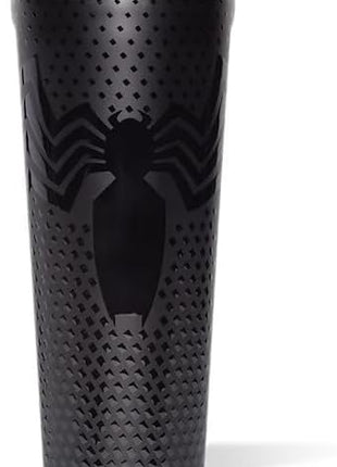 Corkcicle Marvel Tumbler - Insulated Stainless Steel Travel Cup - Cold & Hot Drinks - Reusable - Durable - Spill Proof Lid - Non-Slip Silicone Base - Easy Grip - BPA Free - 24 oz - Venom