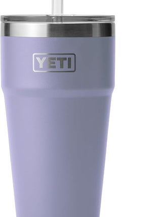 YETI Rambler 26 oz Straw Cup, Vacuum Insulated, Stainless Steel with Straw Lid