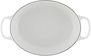 Le Creuset Enameled Cast Iron Signature Oval Dutch Oven, 6.75 qt., Marble